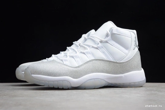 SilverVast Air White 11 AR0715-100 Metallic Jordan AR0715-100 Grey WMNS 0825